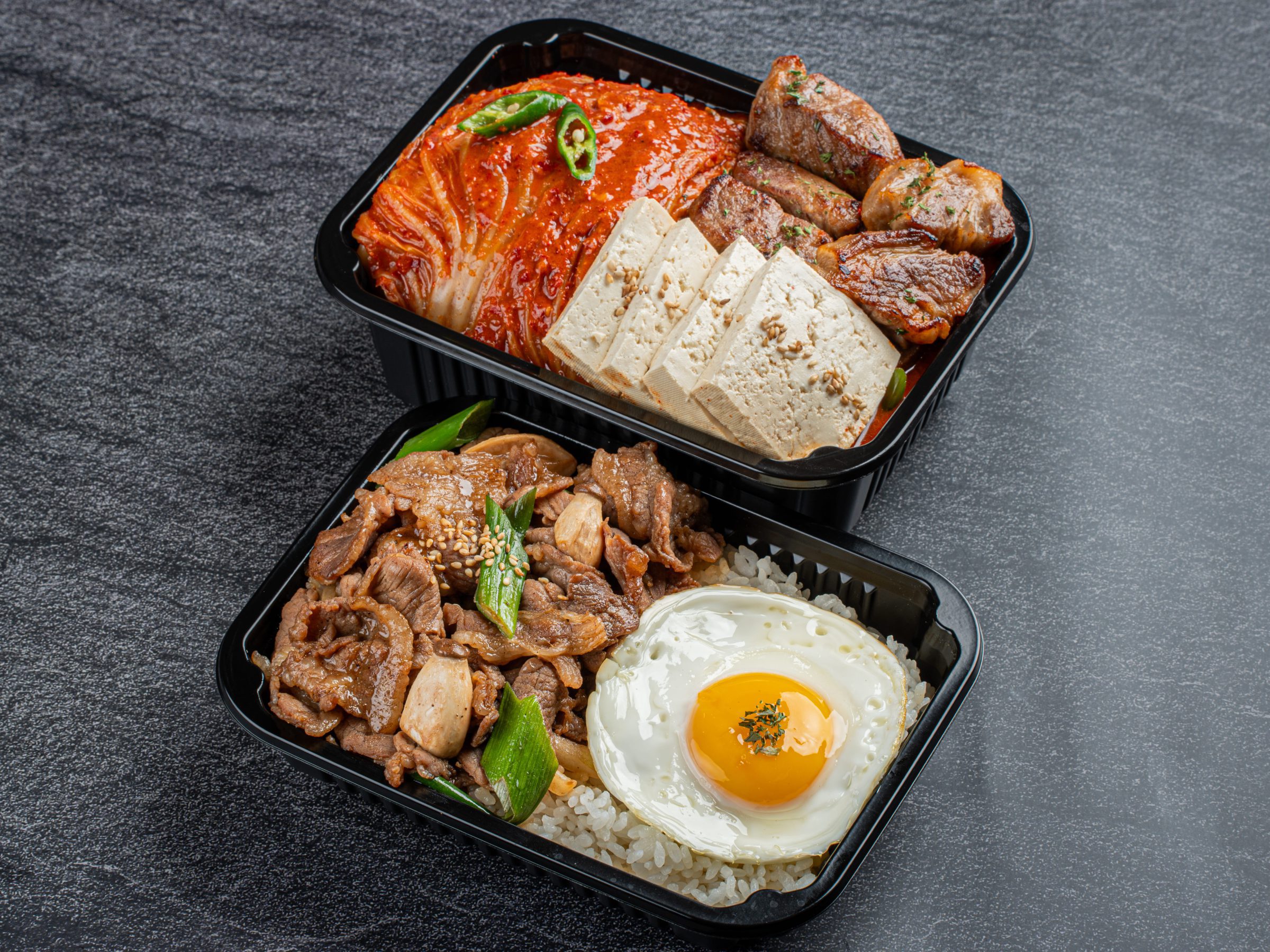 덮밥 + 김치찜 세트