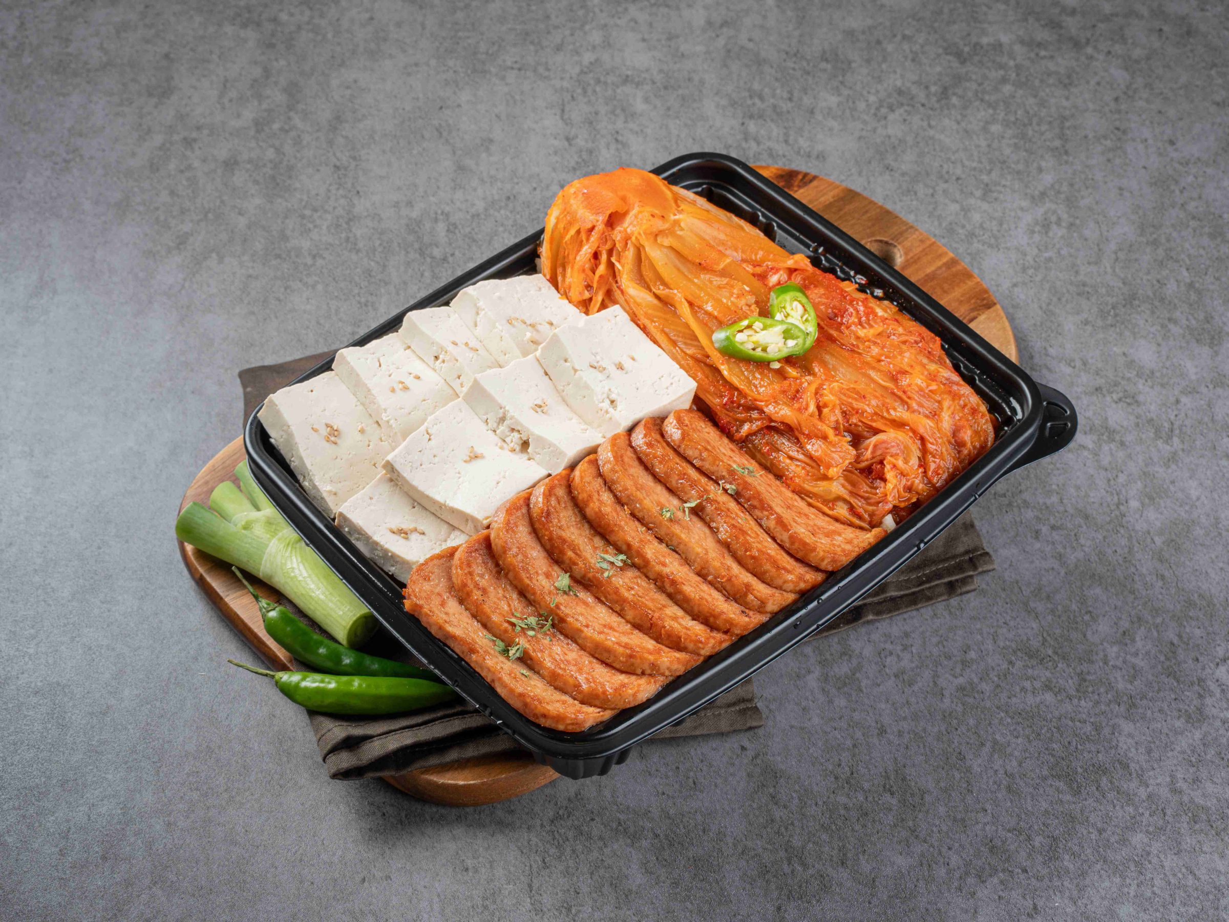 진짜 스팸 김치찜
