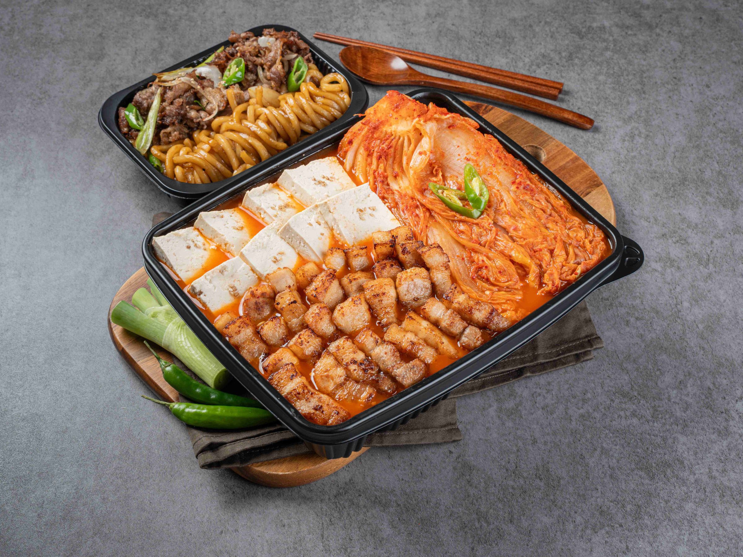 찜 + 면 세트