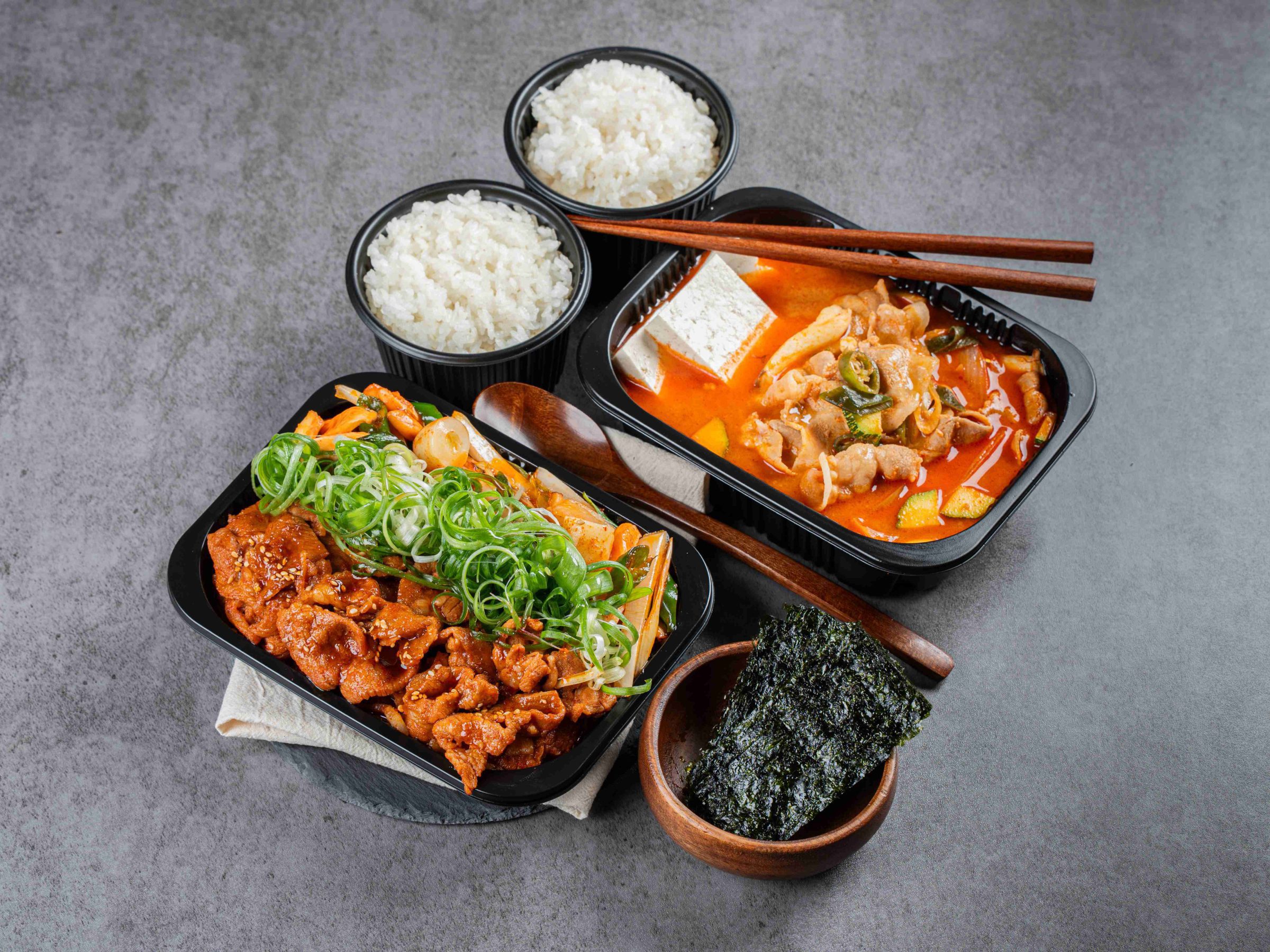 제육 + 찌개 세트