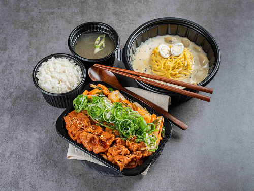제육 + 면 세트